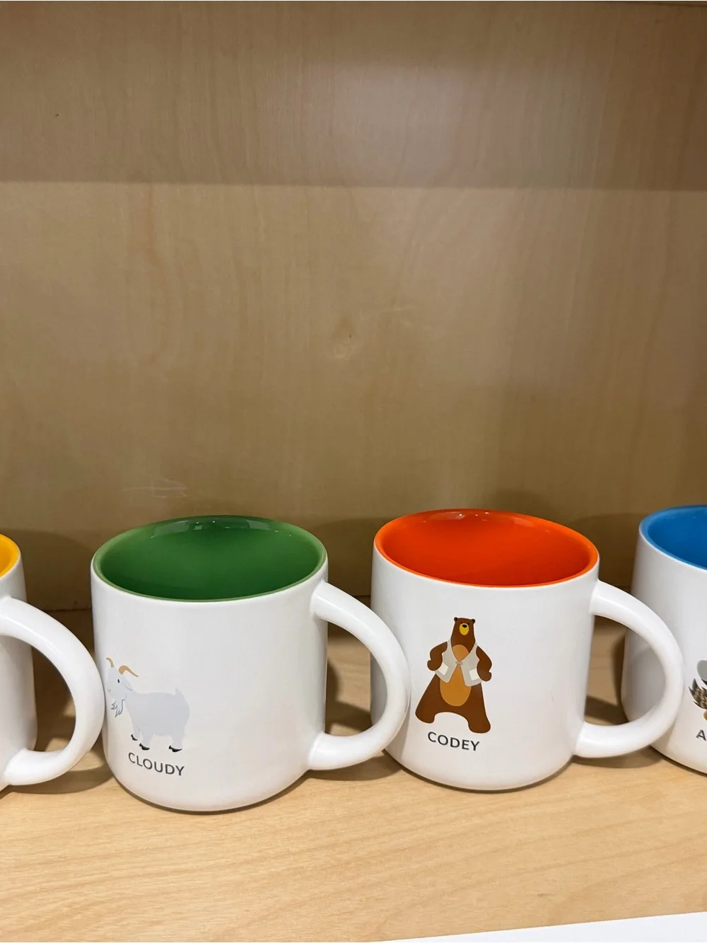 Salesforce Mascot Coffee Cups (Set of 4)